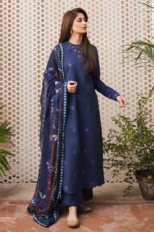 SERAN- 3PC LAWN EMBROIDERED Suit DM 1031